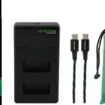 PATONA PREMIUM TWIN PERFORMANCE PD CHARGER FOR CANON LPE17 EOS 750D 760D 8000D KISS X8I REBEL REBEL T6I INCL. USBC CABLE