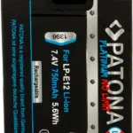 PATONA PLATINUM BATTERY WITH USBC INPUT FOR CANON LPE12 EOS 100D EOSM50 EOS100D