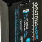 PATONA PLATINUM BATTERY WITH USBC INPUT FOR FUJI NPW126S FUJIFILM XH1 FUJIFILM XPRO3 FUJIFILM XT100