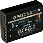 PATONA PLATINUM BATTERY WITH USBC INPUT FOR CANON LPE10 LPE10 EOS1100D EOS 1100D
