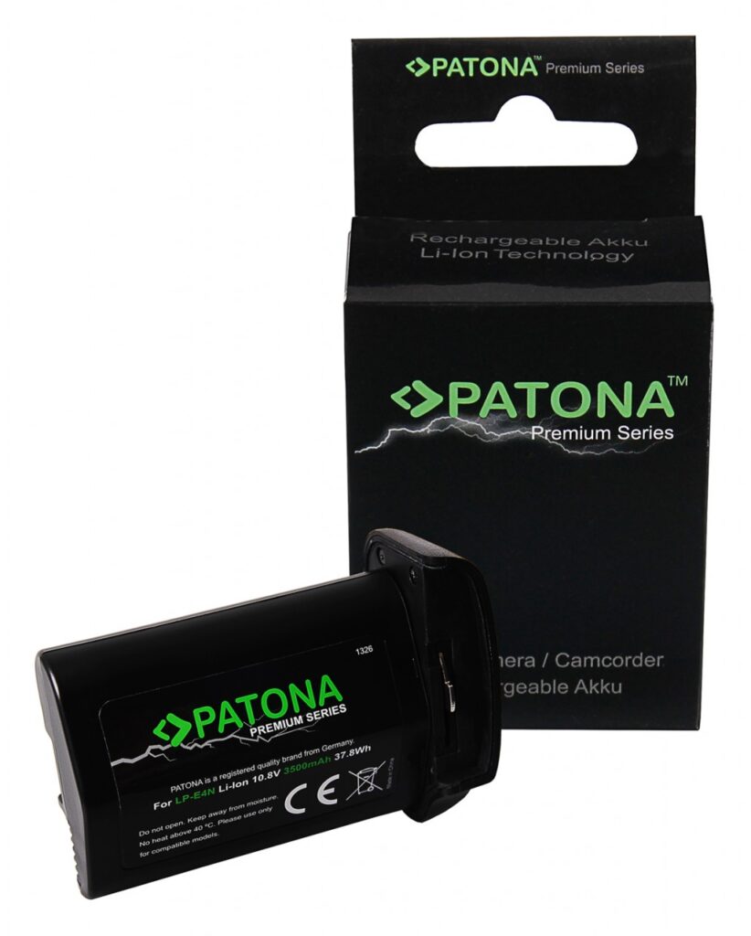 PATONA BATTERY PREMIUM CANON LPE4N EOS1DS MARK III EOS1D MARK III EOS1D MARK IV EOS1D X LGCELLS