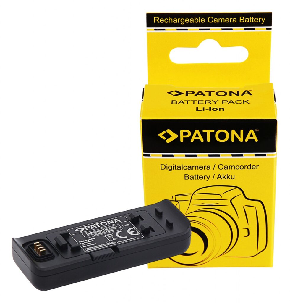 PATONA BATTERY PER INSTA360 ONE R ACTION CAM