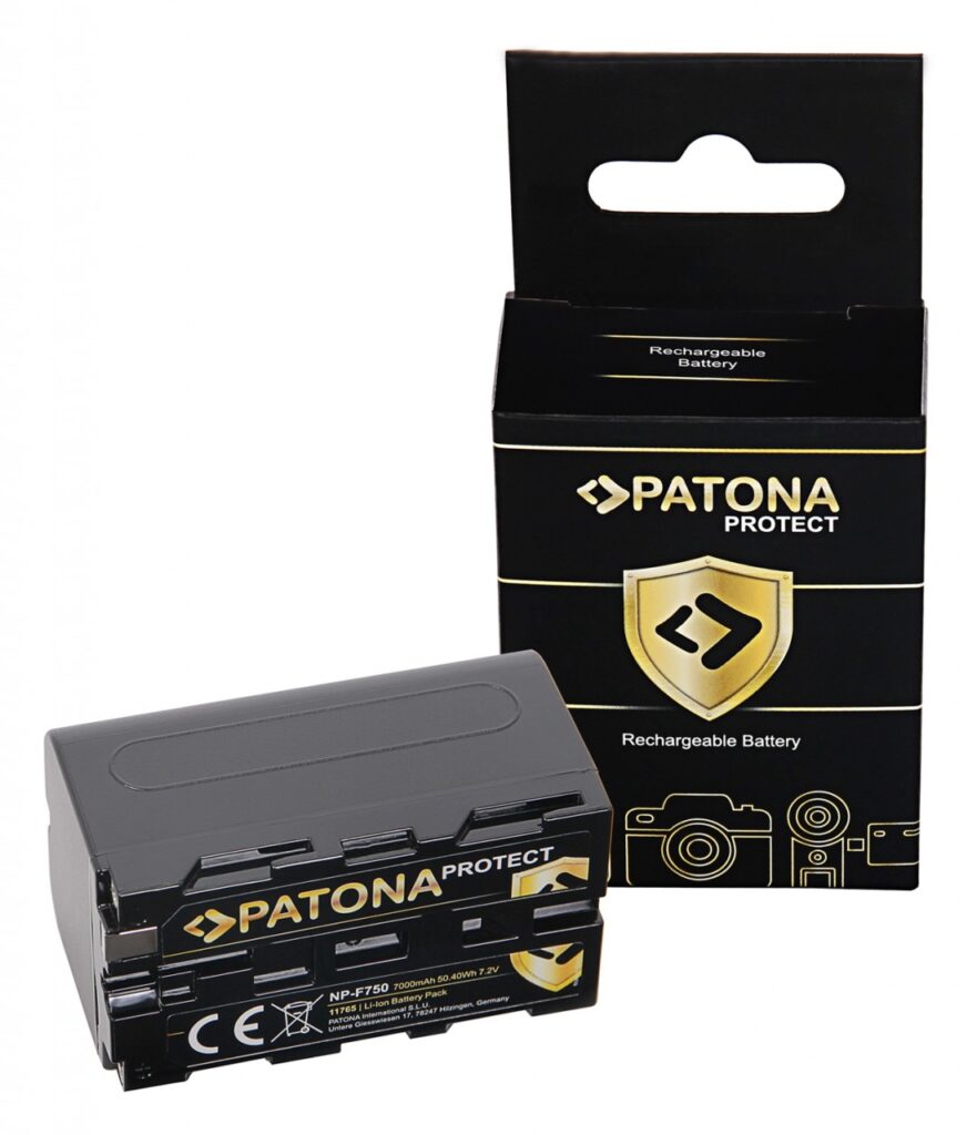 PATONA PROTECT BATTERY SONY NP F750