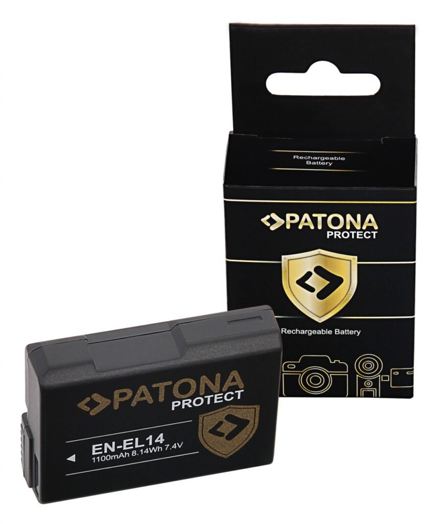 PATONA PROTECT BATTERY FULLY DECODED NIKON ENEL14 COOLPIX P7800 P7700 P7000 D5300