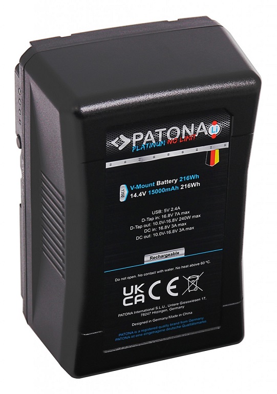 PATONA PREMIUM BATTERY F. OLYMPUS BLM1 BLM5 E1 E3 E5 E300 E330 E500 E510 E520 C8080 C7070 C5060