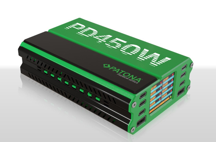 PATONA PREMIUM PD450W MULTIPORT CHARGER 6 PORTE USBC E DUE PORTE USBA