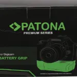 Impugnatura Premium BGR10 per Canon EOSR 5 per 2 batterie LPE6NH LPE6N o LPE6 incluso telecomando battery grip