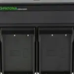 Premium Dual PD Carica Batterie per Olympus BLX1 Incl. USBC Input/Output