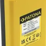 Carica Batterie Dual LCD USB per Olympus OM1 BLX1