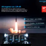 Platinum VMount Batteria BP99W PD65 99Wh USBC USBA 2xDTap DCout inclusa Custodia rigida