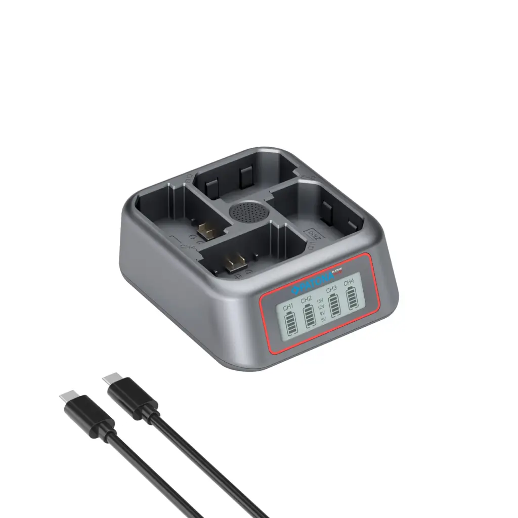 PATONA PLATINUM USBC PD QC 4PORT FAST CHARGER FOR SONY NPFZ100