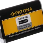 1240 Batteria per Canon NB12L Legria Mini X Vixia Mini X Powershot G1