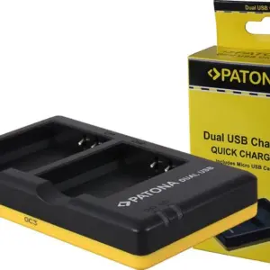 Caricabatterie DUAL USB per Canon EOS1100D