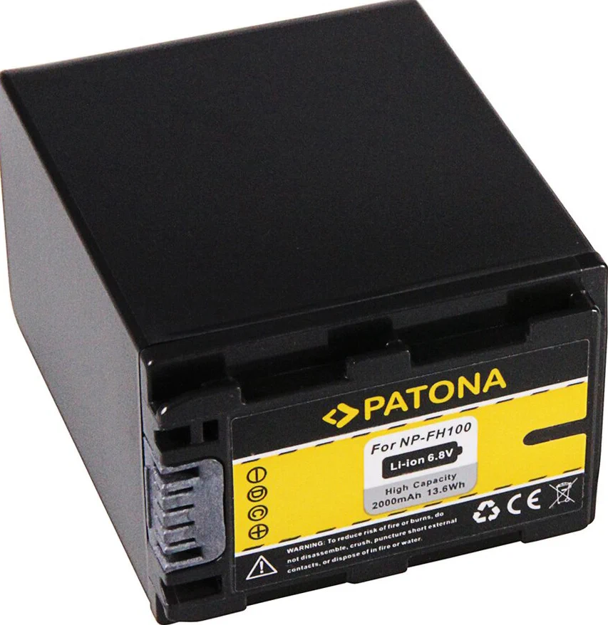 1058 Batteria per fotocamera/videocamera Ioni di Litio 2000 mAh