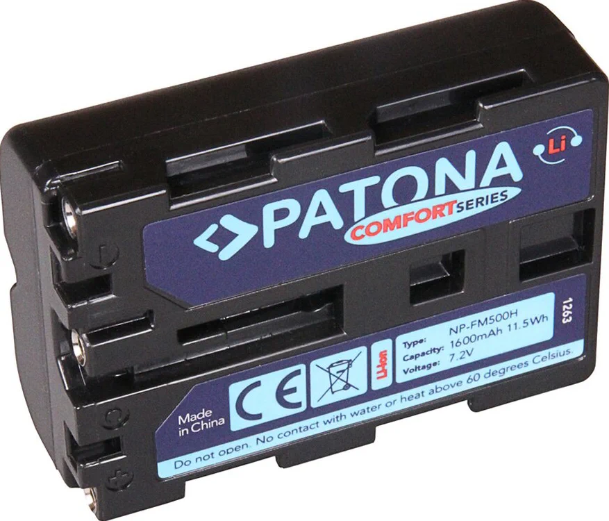 1263 Batteria per fotocamera/videocamera Ioni di Litio 1600 mAh
