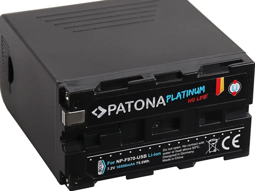 NPF970 Platinum 10050mAh con porta microUSB