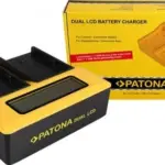 Caricabatteria LCD USB doppio per Sony BPU30 BPU60 BPU90