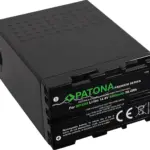 Premium per Sony BPU68 BPU65 BPU60 6900mAh incl. DTap e porte USB