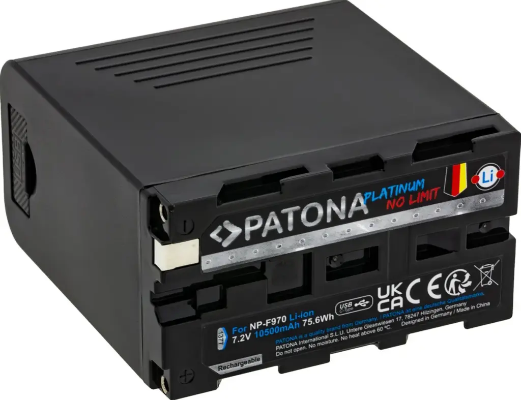 NPF970 Platinum con PD20W USBC