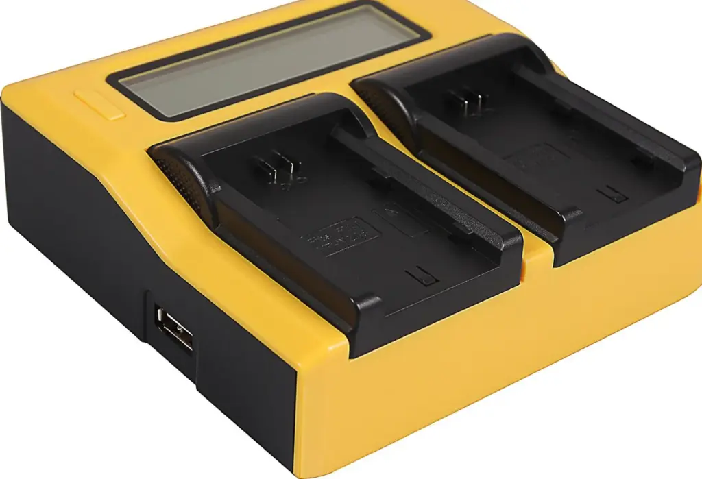 Caricabatteria DUAL LCD per NPW235