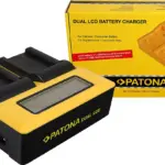 Caricabatteria DUAL LCD per NPW235