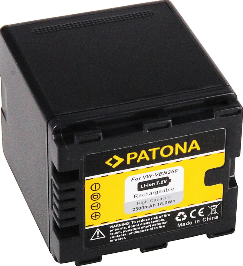 1105 Batteria per fotocamera/videocamera Ioni di Litio 2500 mAh