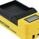 Caricabatteria LCD per Olympus BLX1