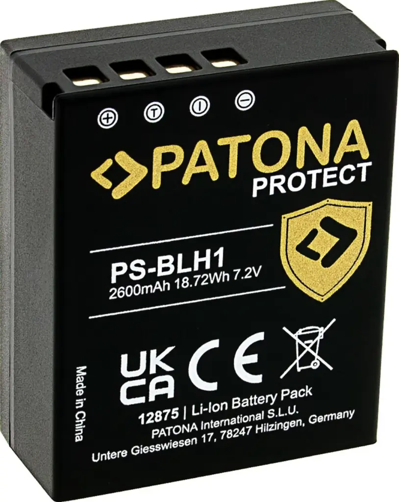 12875 Batteria per fotocamera/videocamera Ioni di Litio 2600 mAh