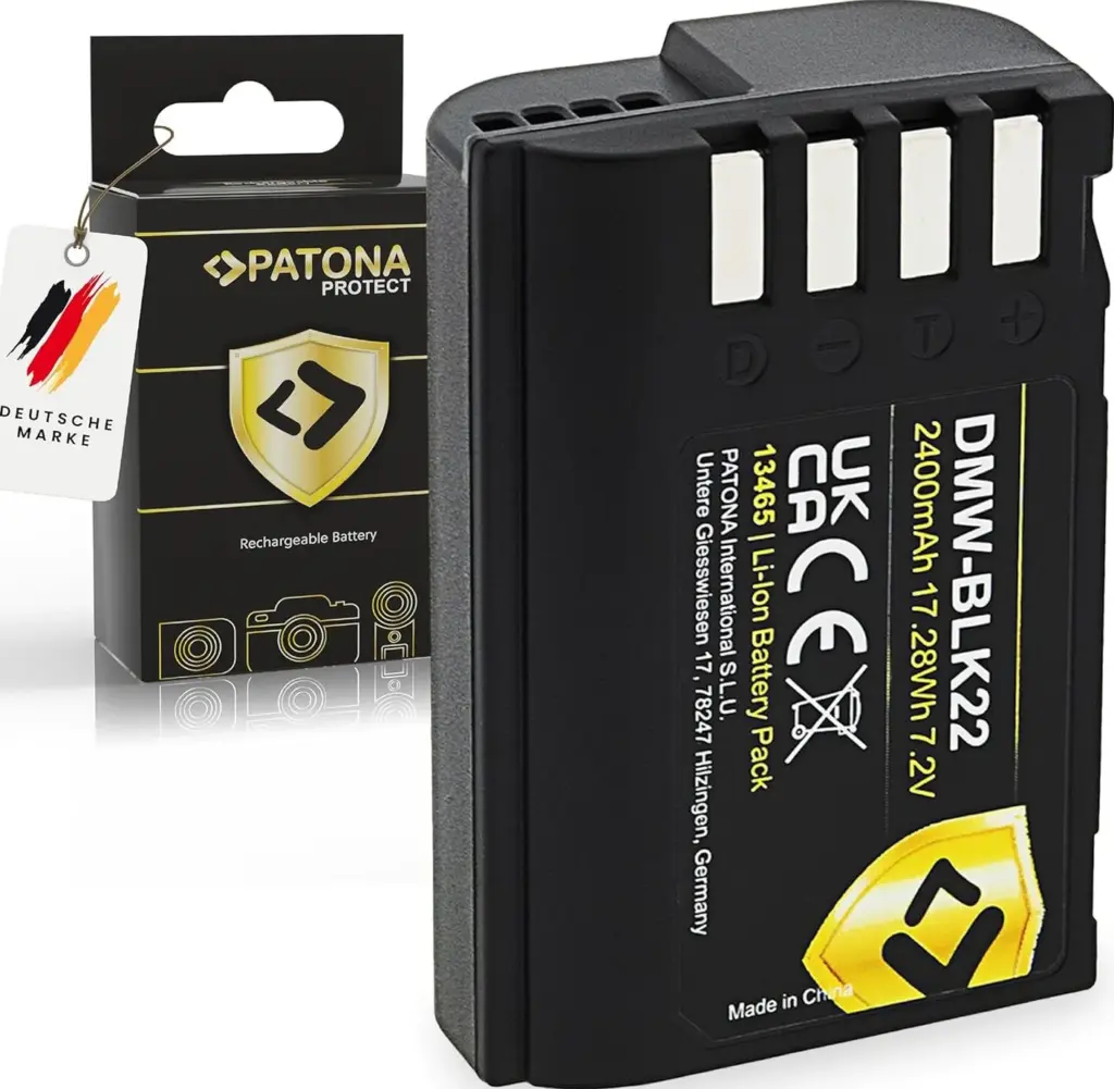 batteria DMWBLK22 Protect 2250mAh 72V