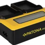 Caricabatteria doppio LCD per Nikon ENEL15