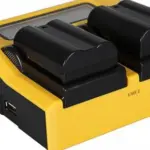 Caricabatteria doppio LCD per Nikon ENEL15