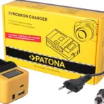 Caricabatteria USB LCD per Kodak LB070