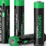 Premium 4X AAA Batterie Ricaricabili al Litio con porta USBC 500mAh 1.5V con cavo incluso
