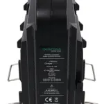 Caricabatterie parallelo a 4 vie per batterie Vunt con funzione di alimentazione con Cavo XLR a 4 pin