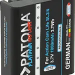 Batteria Platinum per Action Cam Life SL3 e SL4
