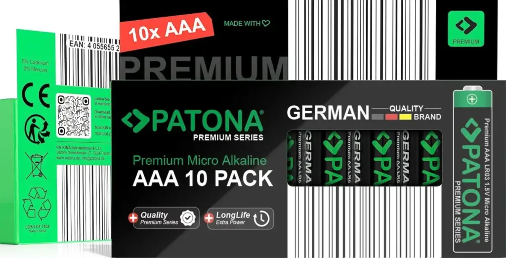 PREMIUM 10 PIECES ALKALINE AAA MICRO LR03 BATTERY