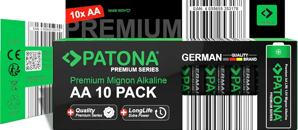 PREMIUM 10 PIECES ALKALINE AA MIGNON LR06 BATTERY