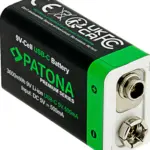2x Batterie 9V Premium USBC 3600mWh 15V