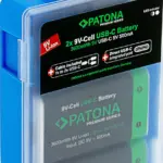 2x Batterie 9V Premium USBC 3600mWh 15V