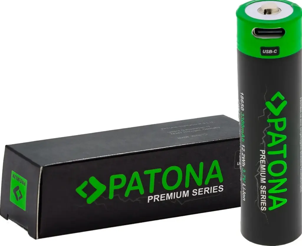 PREMIUM 18650 CELL LIION BATTERY PROTECTED WITH USBC INPUT 3.7V 3300MAH