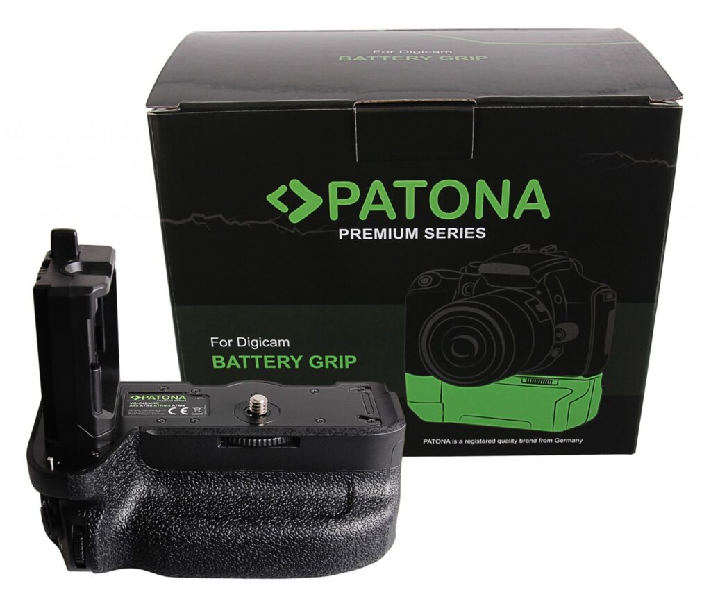 PATONA PREMIUM HANDGRIP VGC4EMRC PER SONY A9II A7R4 A7M4 PER 2 X NPFZ100 INCL. REMOTE CONTROL