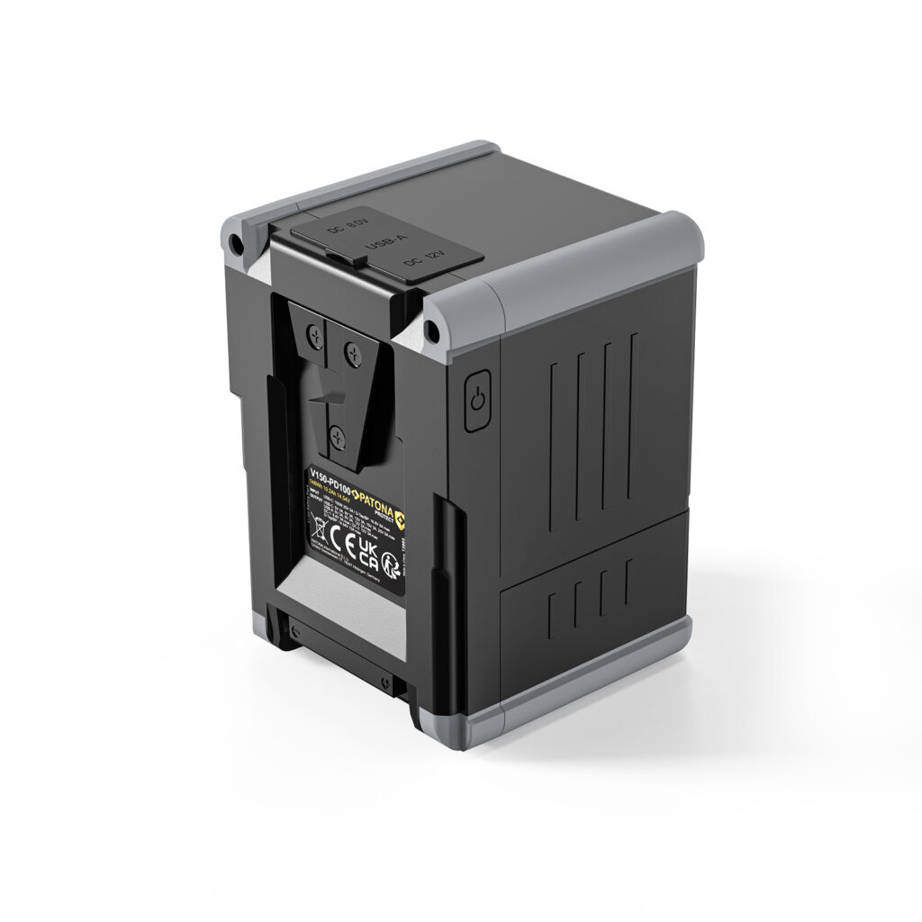 Protect Battery VMount Nano V155PD100 con Display USBC PD100W USBA DTap 2x DCout