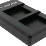 Caricabatterie doppio per Ricoh DB120 GR IV incl. cavo USBC