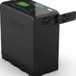 Platinum per Sony NPF970 10500mAh PD45W 1xUSBC 1xUSBA inclusa custodia