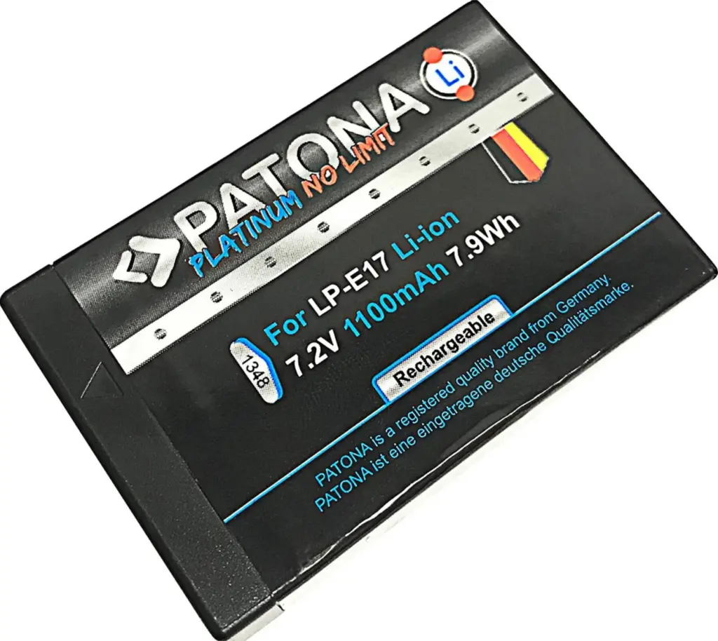 Batteria Ioni di Litio per Canon EOS