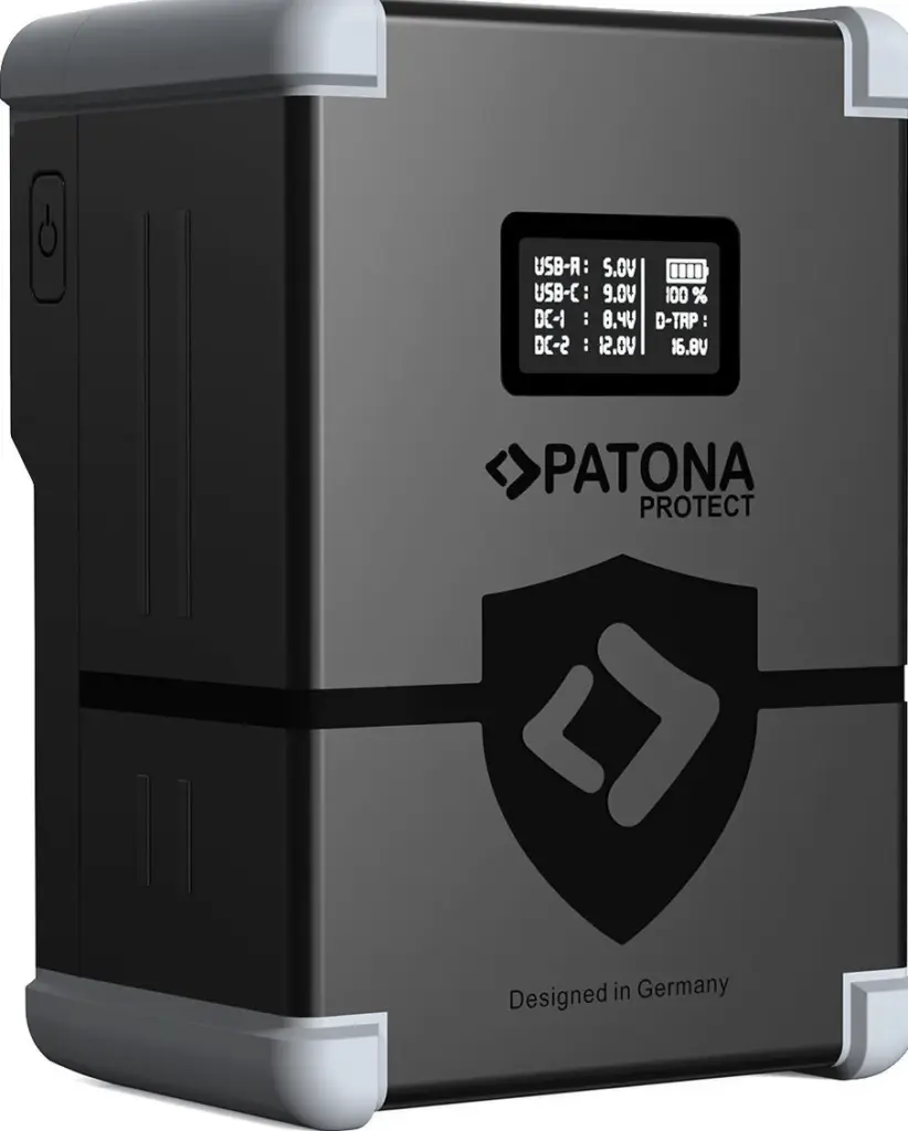Protect Battery VMount Nano V99PD65 con Display SBC PD100W USBA DTap 2x DCout