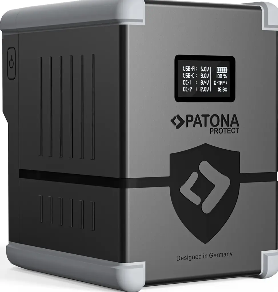 Protect Battery VMount Nano V207PD100 con Display USBC PD100W USBA DTap 2x DCout