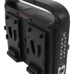 BERENSTARGH COMPACT PARALLEL 4WAY SLIM CHARGER FOR SONY RED DSLR VUNT BATTERIES WITH POWER SUPPLY FUNCTION INCL. 4PIN XLR CABLE