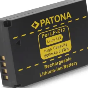 Batteria LPE12 7.2V 800mAh
