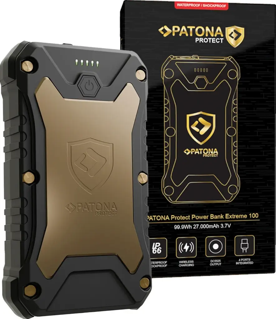 PROTECT Powerbank Extreme 100 PD65W 27.000mAh Wireless Charge